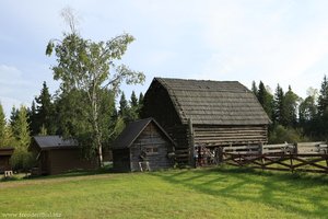 Scheune der Wells Gray Guest Ranch