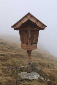 Wegkreuz auf dem Schlotterjoch