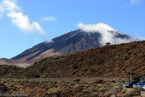 Aussicht vom Mirador Las Canadas del Teide zum Teide