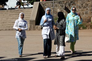 junge Frauen in Rabat