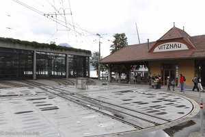 Bahnhof und Schiffsanlegestelle Vitznau
