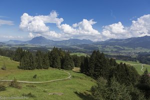 tolle Aussicht auf der Hörner-Panoramatour