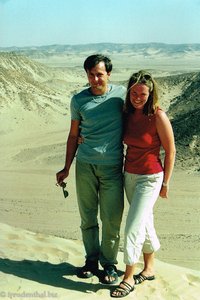 Anne und Lars auf der Sanddüne