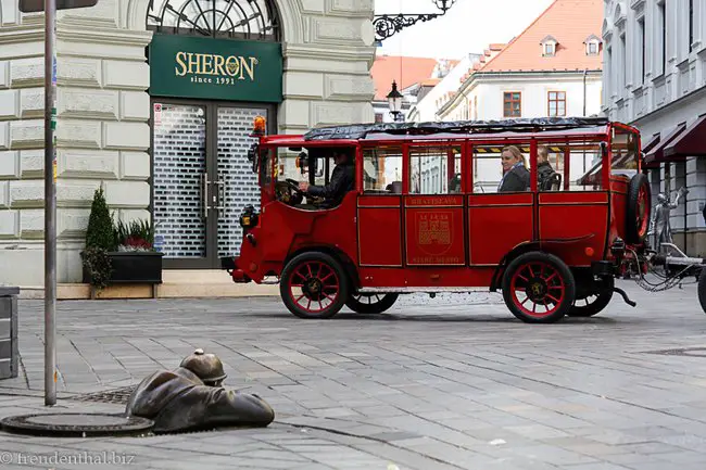 Bratislava - Gaffer und Oldtimer