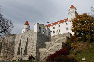 Burg Bratislava auf dem Burgberg