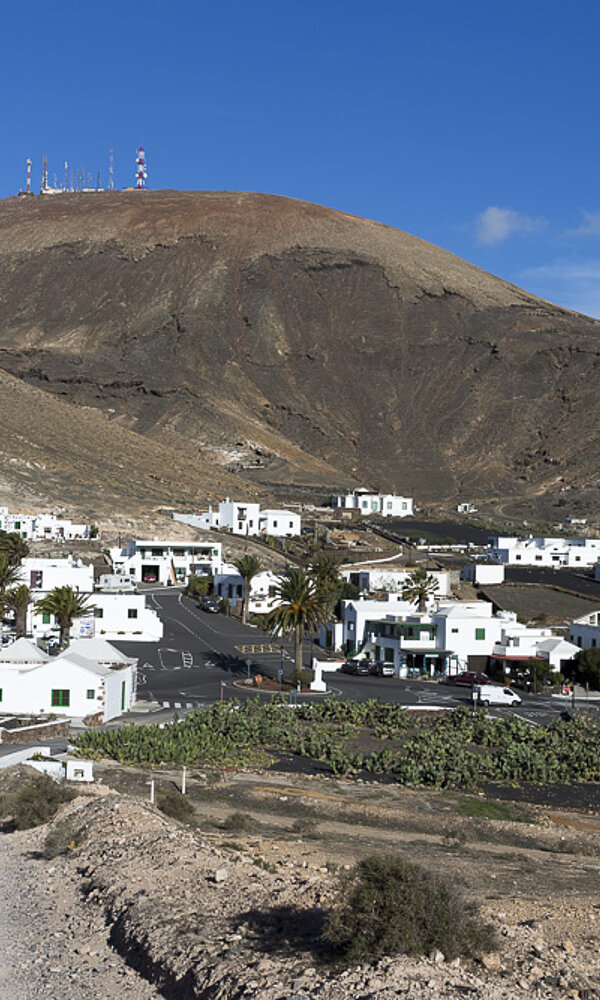 Das Bergdorf Femés auf Lanzarote