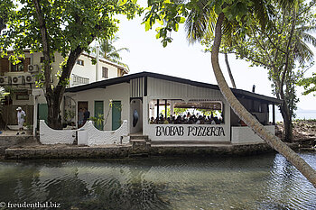 Baobab Pizzeria am Beau Vallon Strand