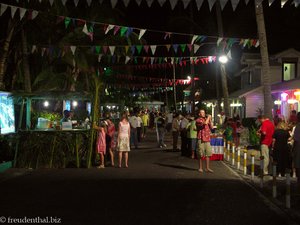 Karneval in der karibischen Straße