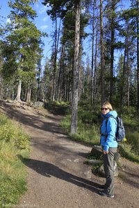 Wanderung zum Tal der fünf Seen, Jasper NP