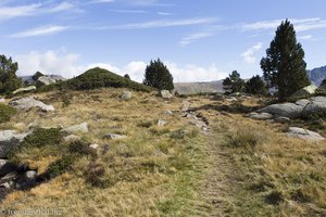 Aufstieg zum Estany de les Fonts