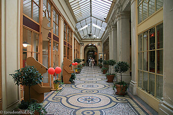 der hintere Bereich der Galerie Vivienne