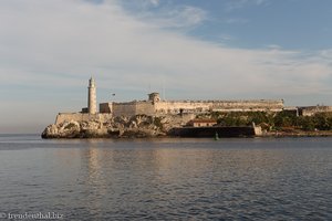 das Castillo de los tres Reyes del Morro bei Havanna