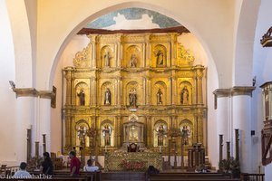 in der Iglesia de Nuestra Señora del Rosario in Villa de Leyva