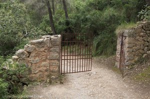 Rarität auf Mallorca: ein geöffnetes Tor
