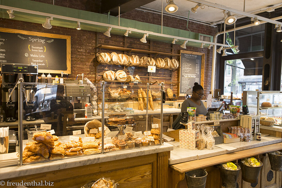 »Le Pain Quotidien«, ein Bio-Bäcker in New York City