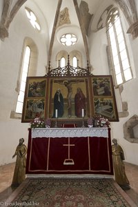Altar in der Kirche von Tartlau bei Prejmer