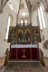 Altar in der Kirche von Tartlau bei Prejmer