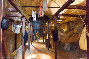 Hängematten im Kriegsgefängnis von Edinburgh Castle