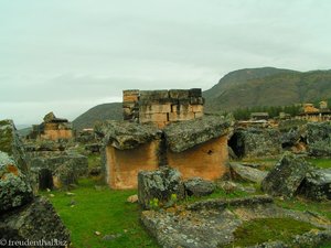 alte Gebäude in Hierapolis