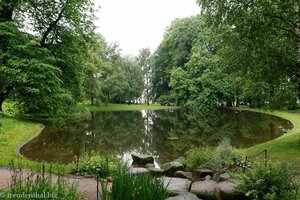 Slottsdammen vom Osloer Schlosspark