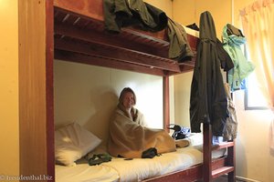 Zimmer mit Doppelstockbetten im Laban Rata Resthouse