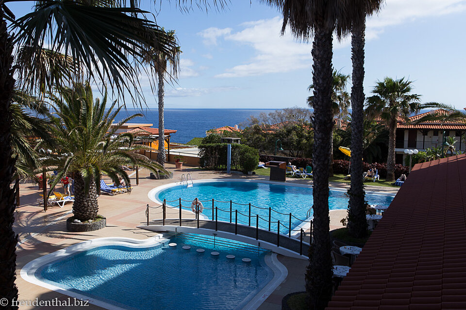 Pool beim Sentido Galosol bei Funchal auf Madeira