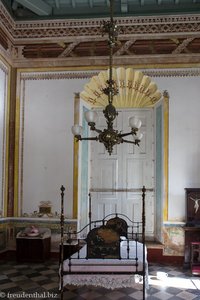 Schlafzimmer vom Palacio de Cantero in Trinidad