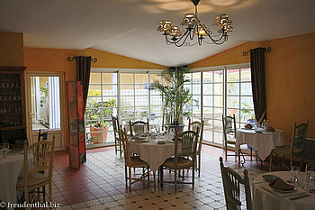 Im Restaurant des Hotels Le Cilaos - La Réunion