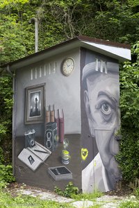 Streetart in der rumänischen Stadt Brasov