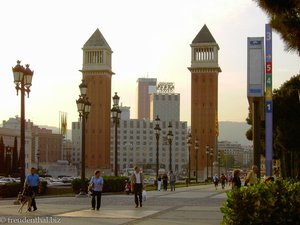 Venezianische Türme in Barcelona