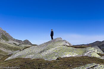 Herrliche Berglandschaft am Flüelapass