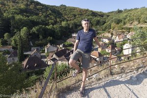 Ausblick vom Rocher de la Popie auf Saint-Cirq-Lapopie