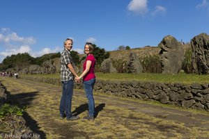 Lars und Anne beim Sangumburi Oreum