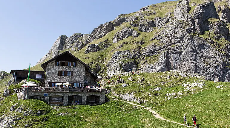 Bad Kissinger Hütte in schöner Berglage