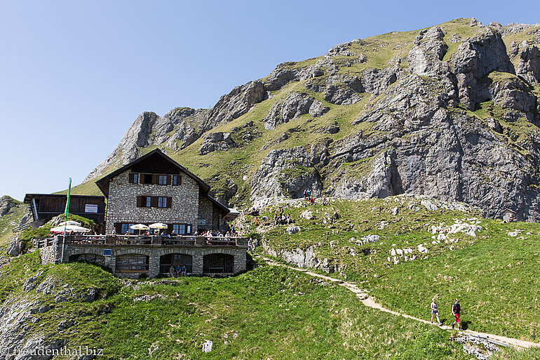 Bad Kissinger Hütte in schöner Berglage