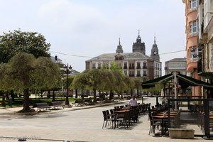 Zentralplatz in Lugo