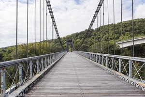 Auf der Pont Suspendu auf La Réunion