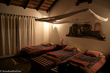 unser Zimmer in der Canyon Village Lodge