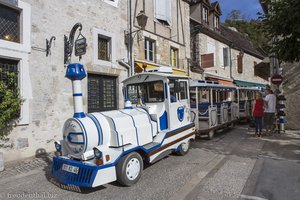 der Zug »Roc Amadour« in Rocamadour