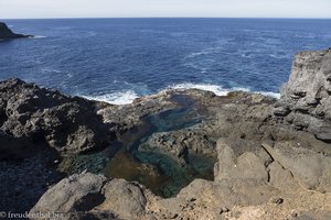 Naturpools und Gumpen an der Steilküste Rubicón