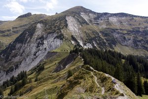 Blick vom Flügenspitz zum Leistchamm