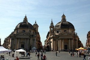 Zwillingskirchen Santa Maria dei Miracoli und Santa Maria in Monte Santo