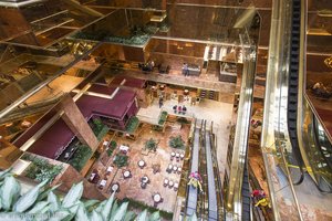 die Lobby im Trump Tower