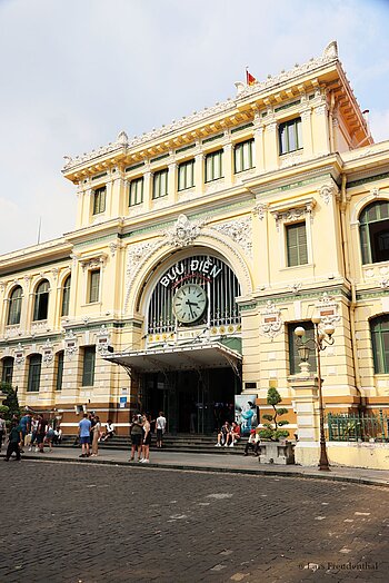 Bưu Điện Việt Nam, das Hauptpostamt in Ho-Chi-Minh-Stadt 
