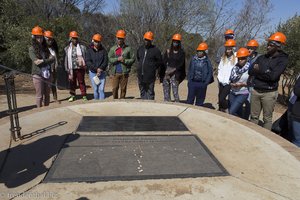 auf dem Weg zu den Sterkfontein Caves