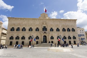 Ein herrschaftlicher Palast in Valletta