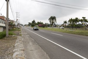 die Straße bei Chinauta in Kolumbien