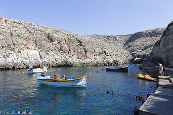 in der fjordähnlichen Bucht Wied iz-Zurrieq