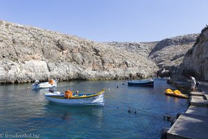 in der fjordähnlichen Bucht Wied iz-Zurrieq