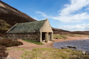 Bootshaus beim Loch Muick